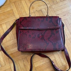 Mango red purse